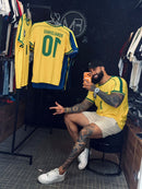 Camisa do brasil retrô
