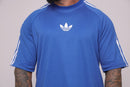 Oversize Adidas Retrô 3 Listras Azul