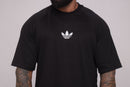 Oversize Adidas Retrô Estampa nas Costas Preto